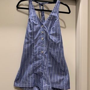 Denim Romper
